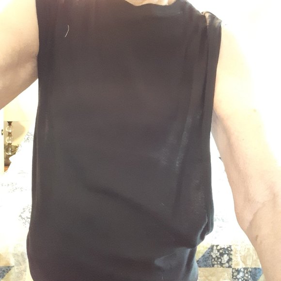 REDUCED NWT Nordstrom UO Black Muscle Tee S - Picture 2 of 6